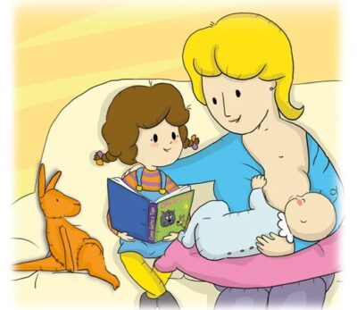 latte materno libri per bambini